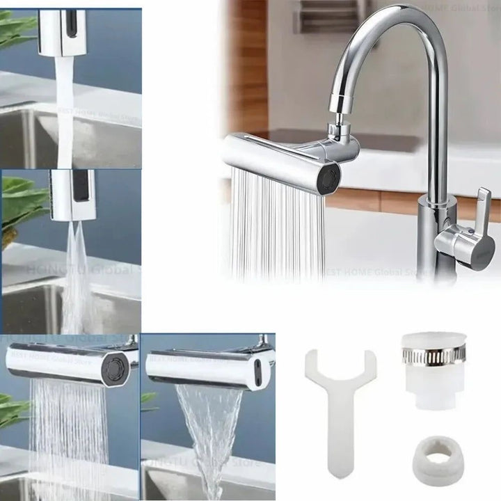 Grifo de cocina 4 en 1, extensor de grif