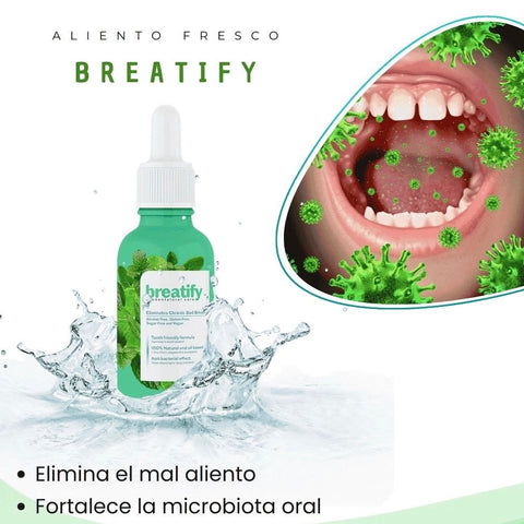"BREATIFY" GOTAS CONTRA EL MAL ALIENTO